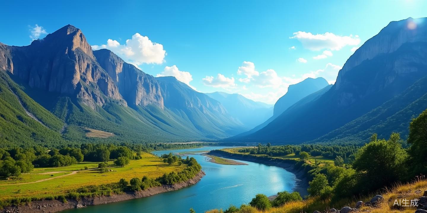 Travel landscape background
